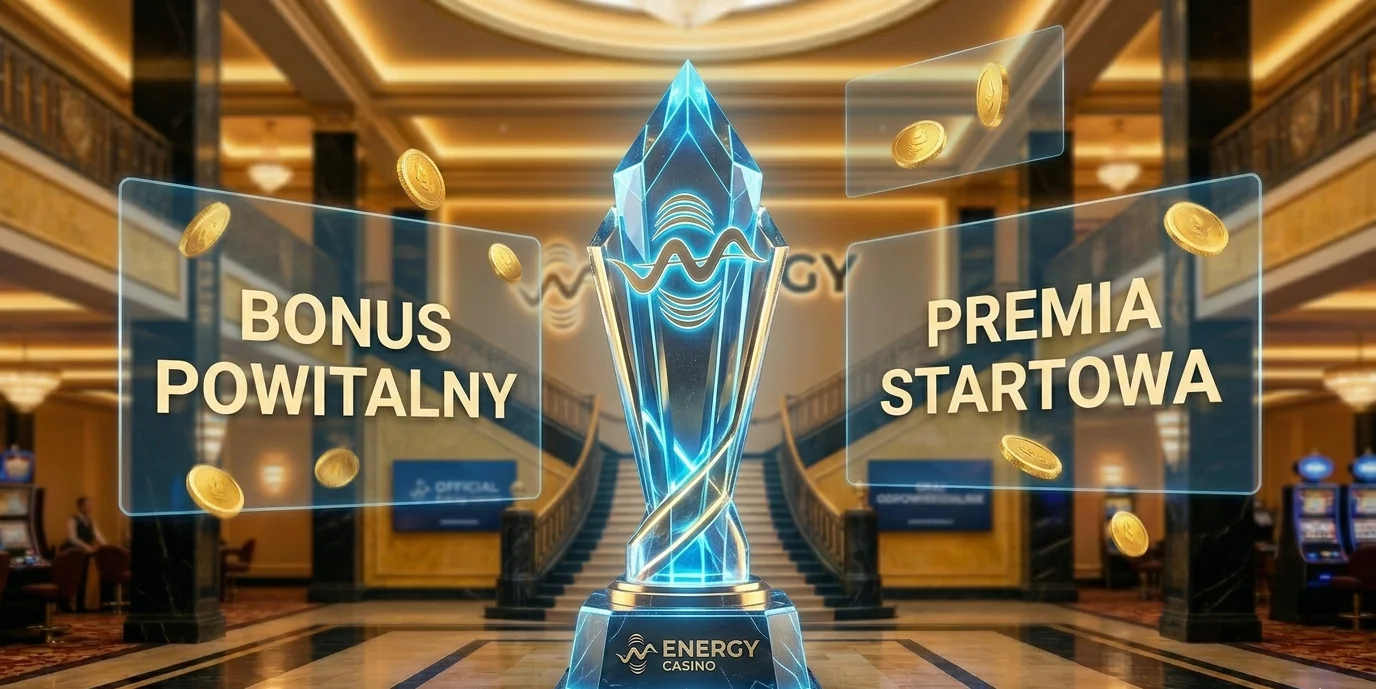 Bonus powitalny Energy Casino — 100% dopasowanie depozytu